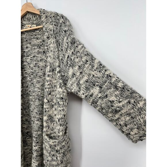 Vintage 1980’s Liz Claiborne Gray Open-Front Cardigan - Picture 6 of 13